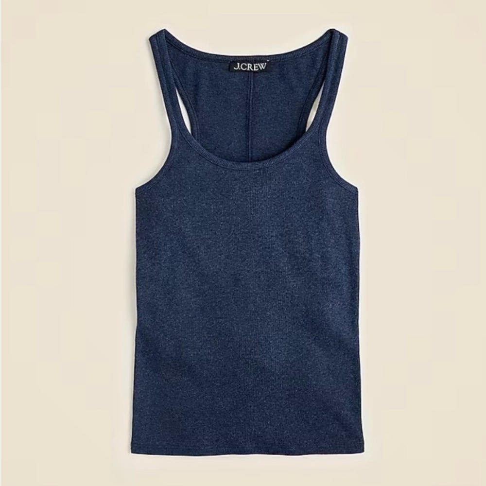 J Crew fine rib tank top